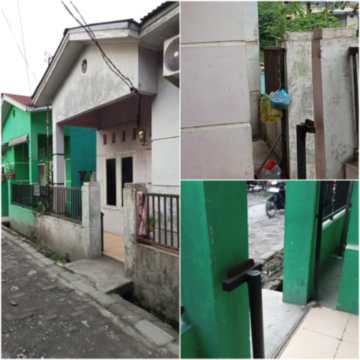 Bekas Tiang Pagar Rumah Warna Hitam dimana harga ditaksir harga tempahan mencapai Rp5 juta