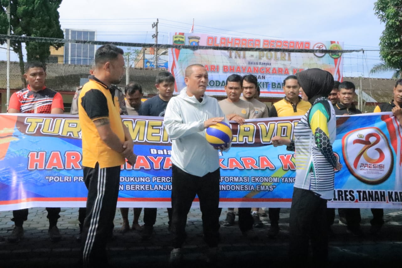 Polres Tanah Karo Gelar Pertandingan Olahraga Antar Personel