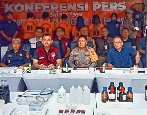 Diotaki Pasutri, Home Industri Ekstasi di Medan Area Sudah 6 Bulan Beroperasi