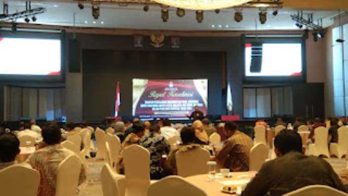 KPU Sumut Bersama Jajaran Kabupaten/Kota Rapat Koordinasi Pilkada Serentak 2024