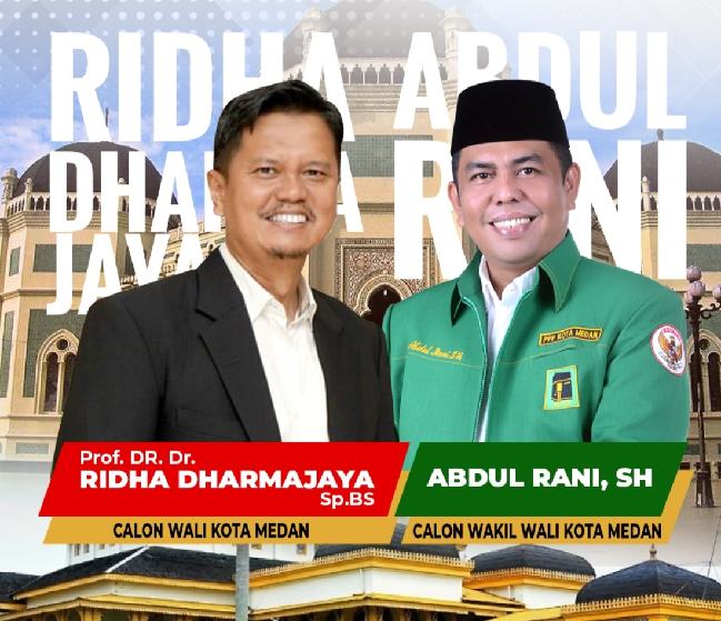 Sah! PDI Perjuangan Usung Prof. DR. Ridha Dharmajaya – Abdul Rani SH Maju pada Pilkada Kota Medan 2024