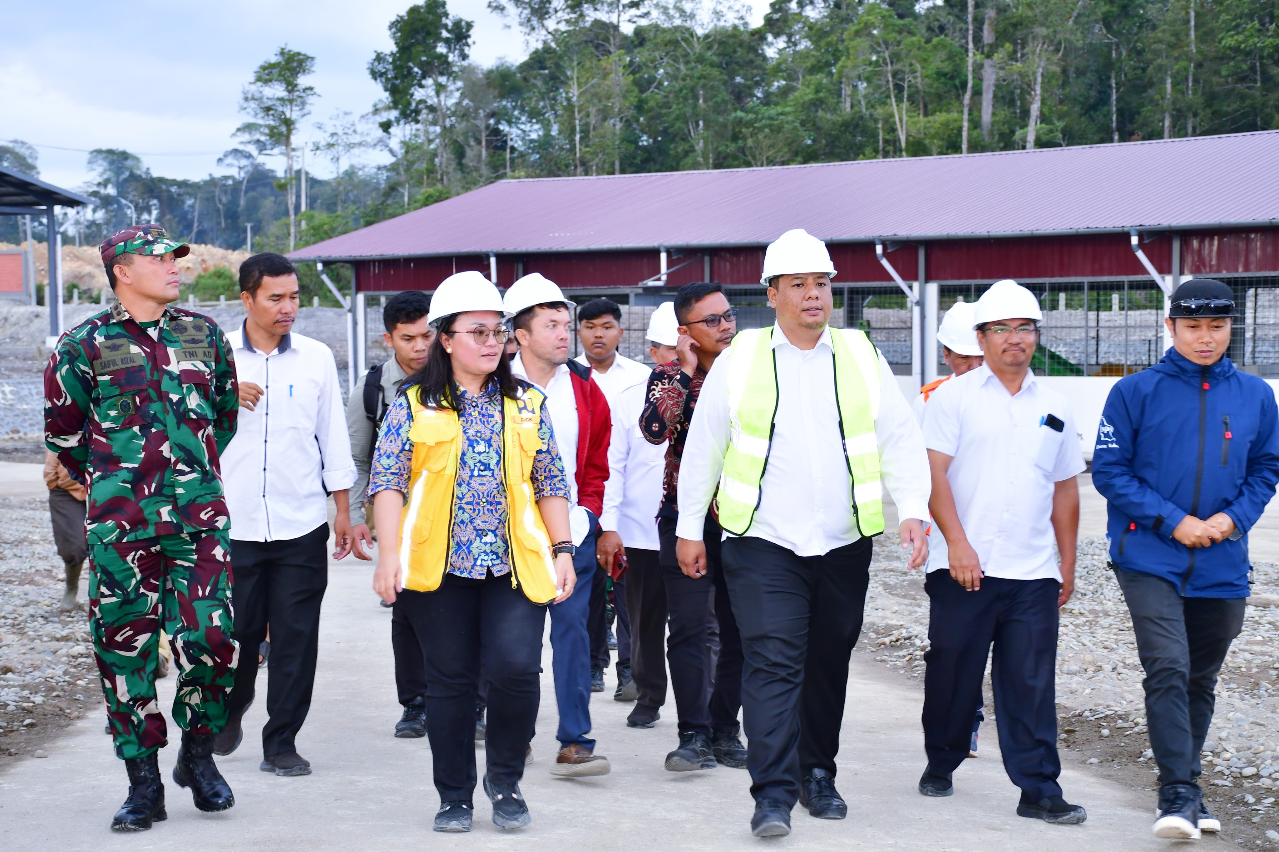 Bupati Samosir Bersama Forkopimda Monitoring Pembangunan TPA Samosir