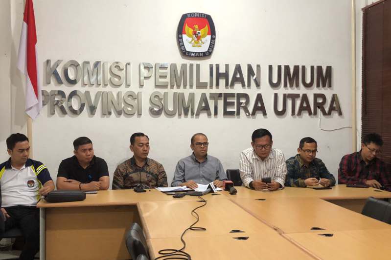 Pilgubsu 2024 : KPU Tetapkan Dua Paslon Gubernur dan Wakil Gubernur Sumut