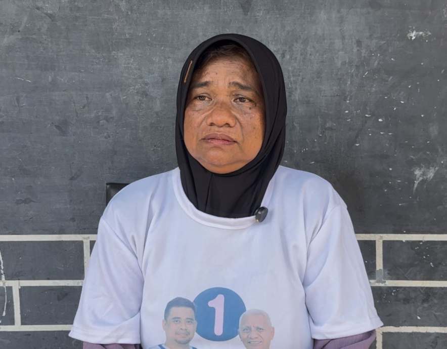 Nursyamsiah, penderita batu empedu yang yang berobat gratis menggunakan KTP program Bobby Nasution.