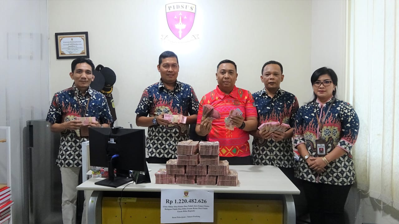 Kejati Sumut Terima UP Kerugian Negara Rp 1,2 M Lebih dari Perkara Korupsi Smart Parking Bandara Kualanamu