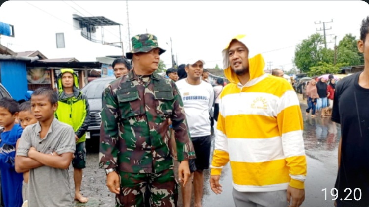 Belawan Bantu Korban Banjir Bandang Sungai Deli