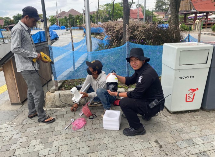 Polres Samosir Perkuat Pengamanan CCTV di Aqua Bike Jetski World Lake Toba