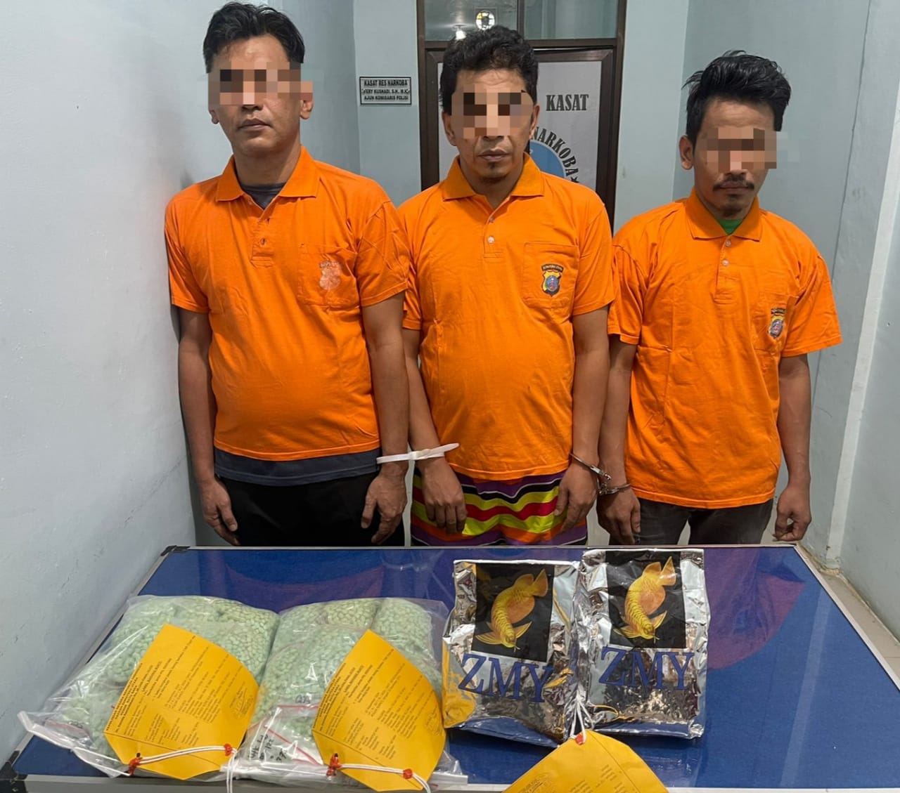 Polres Batu Bara Gagalkan Peredaran 2 Kg Sabu dan 15 Ribu Butir Pil Ekstasi