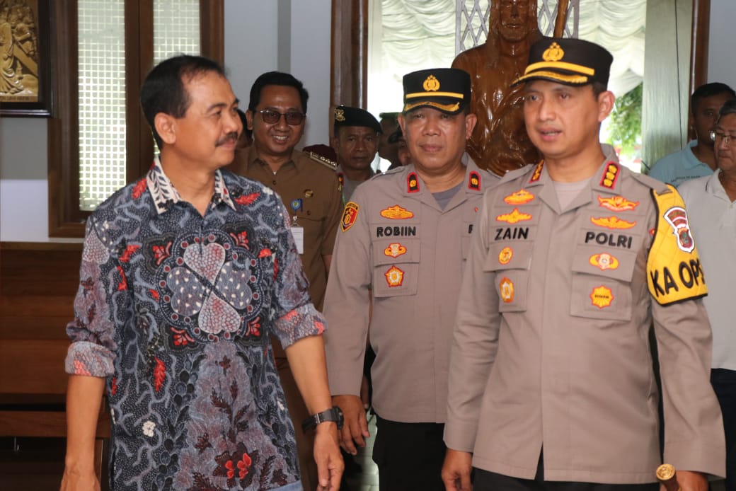 Kapolres Metro Tangerang Kota Cek Persiapan Perayaan Natal 2024, Simak Skema Pengamanannya