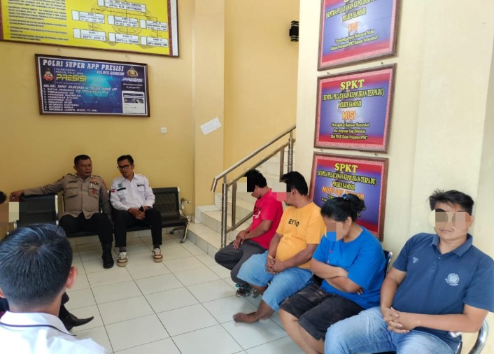 Polres Samosir Akhiri Konflik Antar Keluarga di Lumban Suhi-suhi Toruan