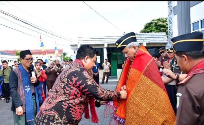 Bupati Samosir Sambut Kehadiran Kejatisu Bersama Rombongan