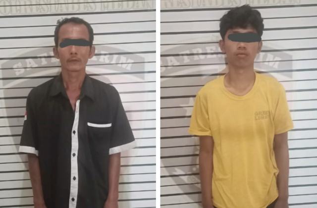 Dua Pelaku Pencurian Becak Bandrek di Medan Denai Ditangkap