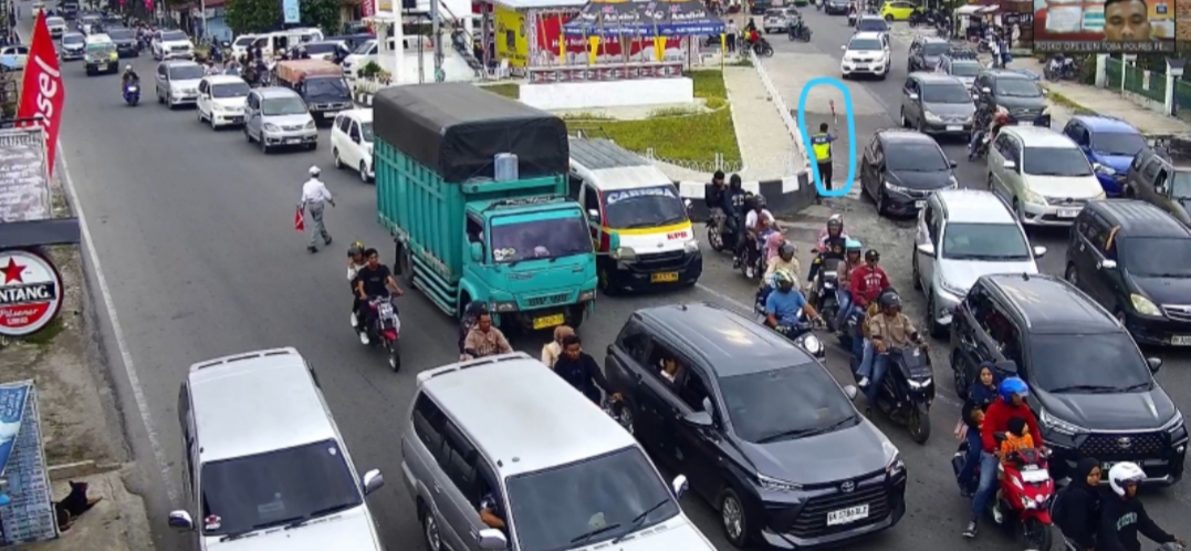 Mobilitas Tinggi di Sumut saat Tahun Baru, Lalu Lintas Tetap Terkendali