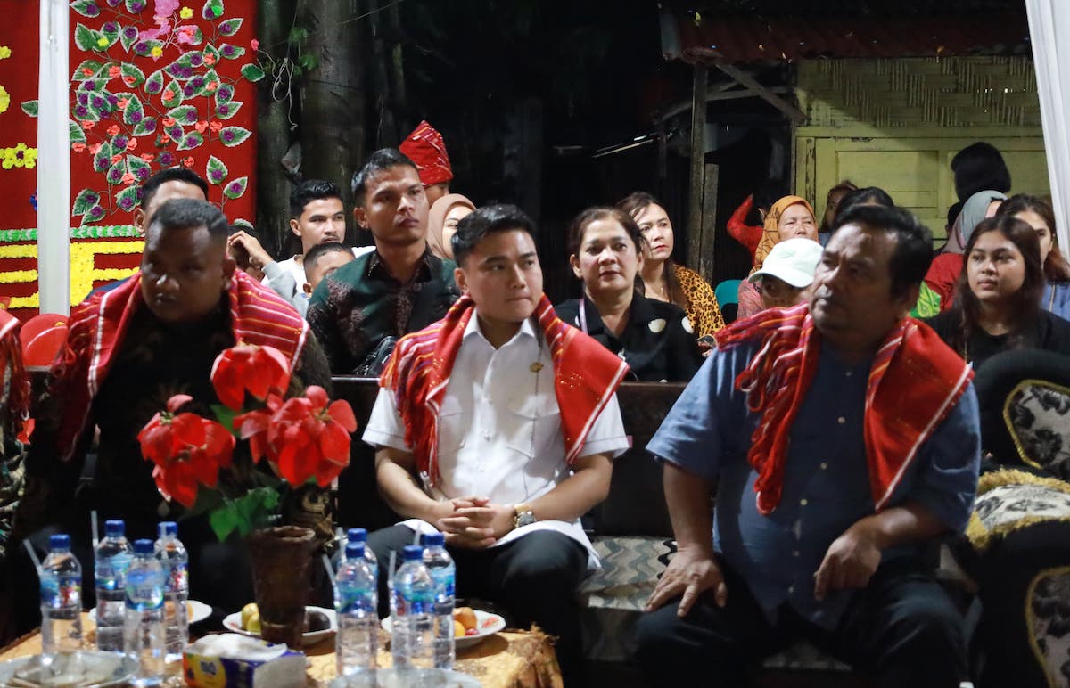 Sumbang Bahan Pangan, Pimpinan DPRD Sumut Ricky Anthony Hadiri Pesta Budaya Kerja Tahun Kuala