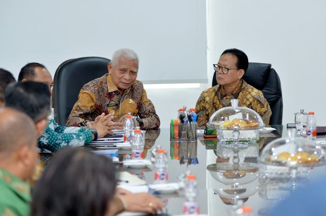 Wagub Surya dan Anggota DPR RI  Bahas Agromaritim Upaya Peningkatan Daya Saing Ekonomi Sumut