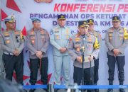 Direktur Utama PT Jasa Raharja Dampingi Kapolri Meninjau Rest Area KM 456A dan Stasiun Tawang, Pastikan Arus Balik Aman dan Berkeselamatan