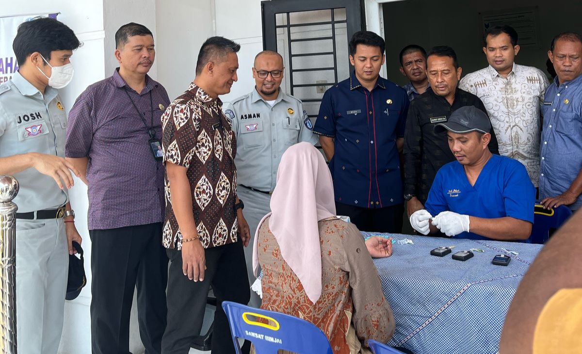 Kegiatan MUKL Jasa Raharja di Kantor Samsat Binjai