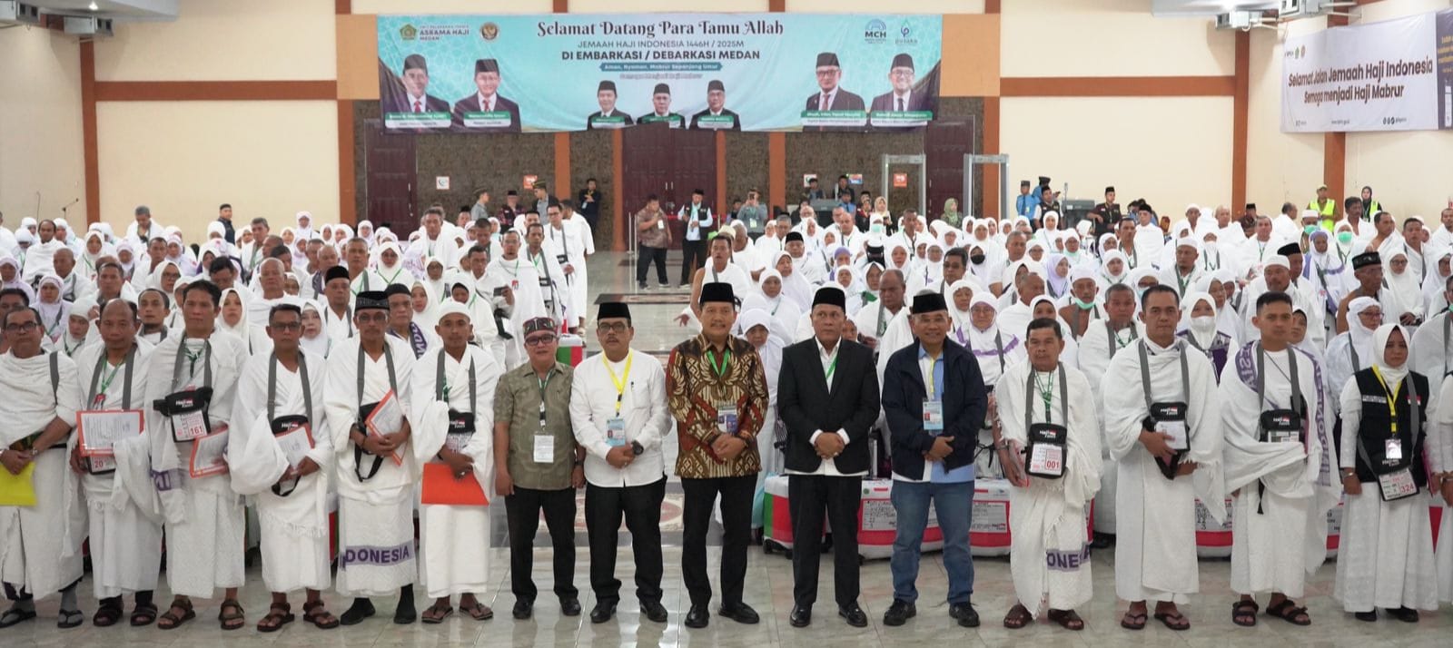7.530 Jemaah Calhaj Embarkasi Medan Sudah Diberangkatkan ke Tanah Suci