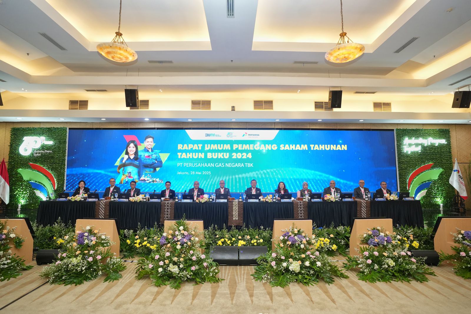 RUPST PGN 2025 Setujui Bagikan Dividen Sebesar 80% Laba Bersih 2024 Setara USD 271,5 Juta