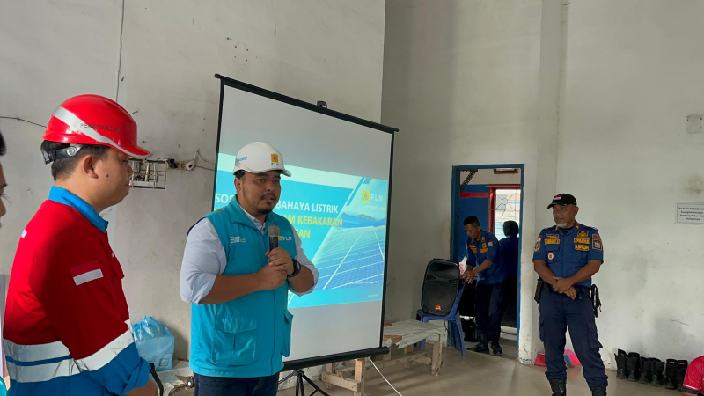 PLN Edukasi Keselamatan Kelistrikan kepada Damkar Tanjungbalai