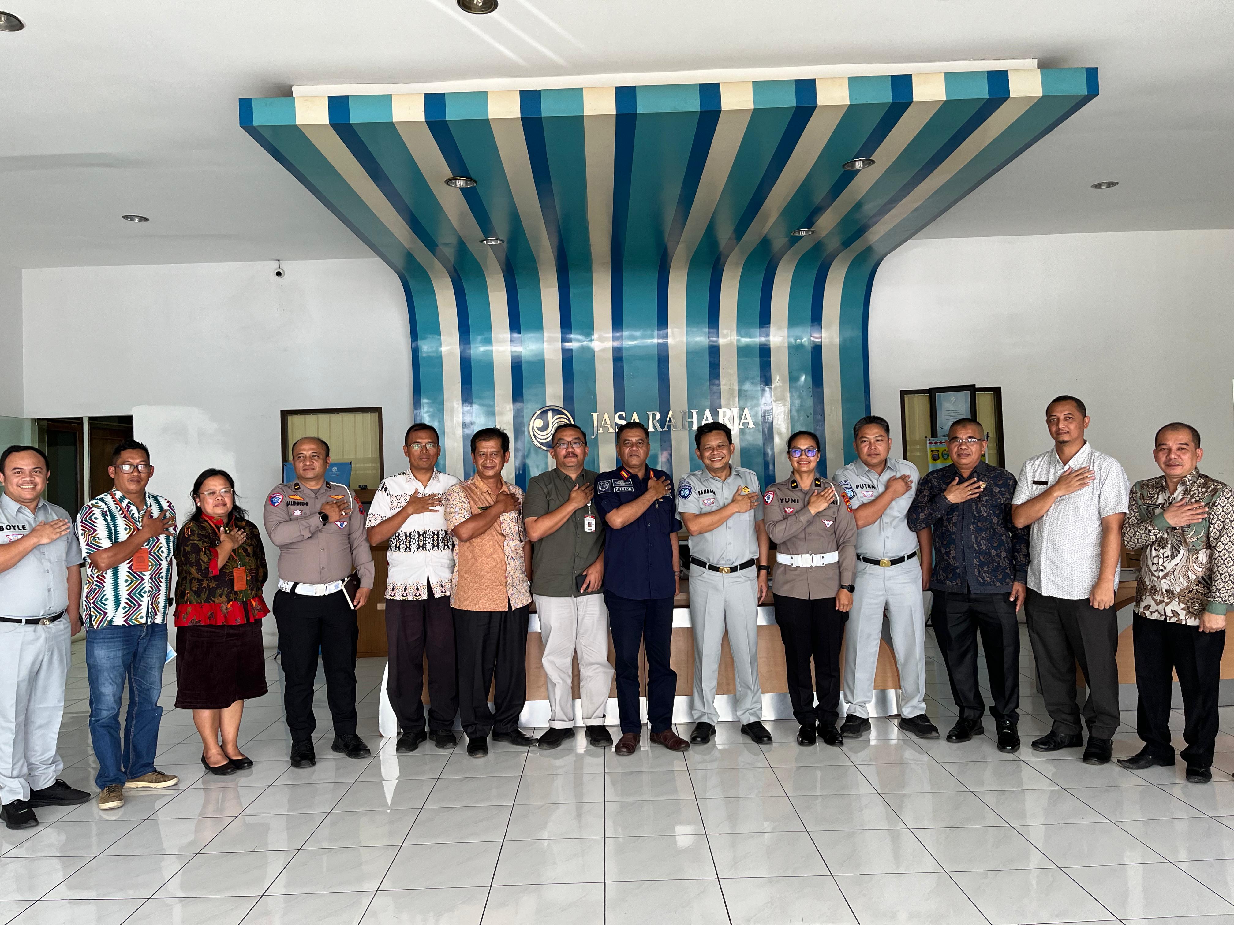 Jasa Raharja Kabanjahe Mengadakan FGD FKLLAJ Kabupaten Karo