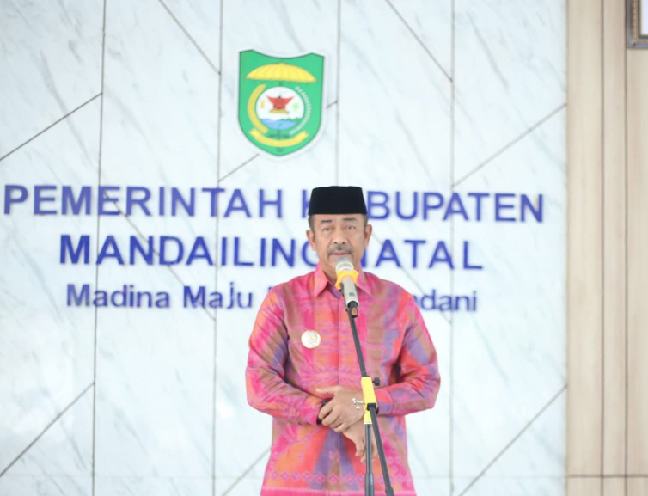 Bupati Madina H Saipullah Nasution.