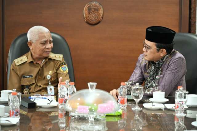 Wagub Surya dan Anggota DPD RI asal Sumut Bahas Aspirasi Terkait Tiga UU
