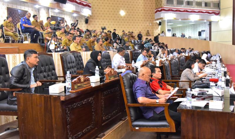 Paripurna DPRD Medan
