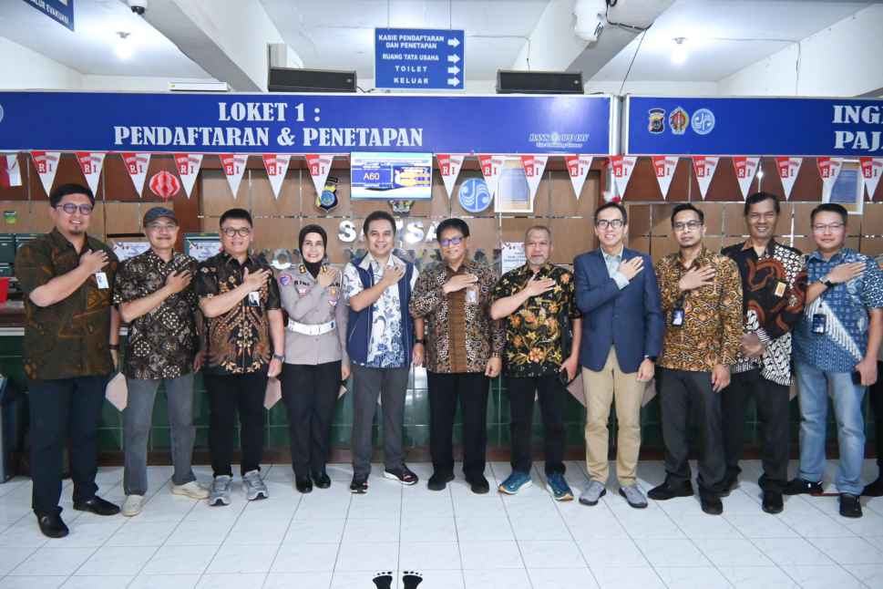 Kementerian BUMN dan Jasa Raharja Apresiasi Hadirnya Layanan SAMOLI di Samsat Kota Yogyakarta