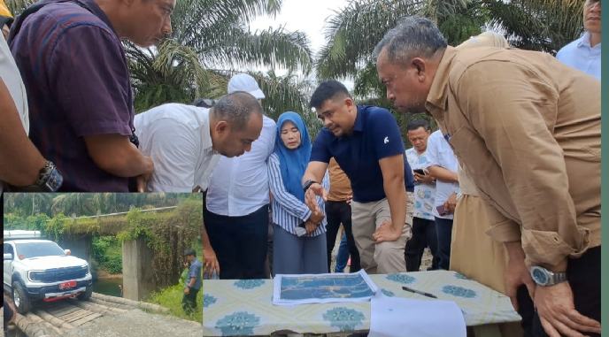 Bobby Nasution Dorong Pemkab Langkat Bangun Kembali 7 Jembatan Proyek Gagal Rp2,7 Trilun