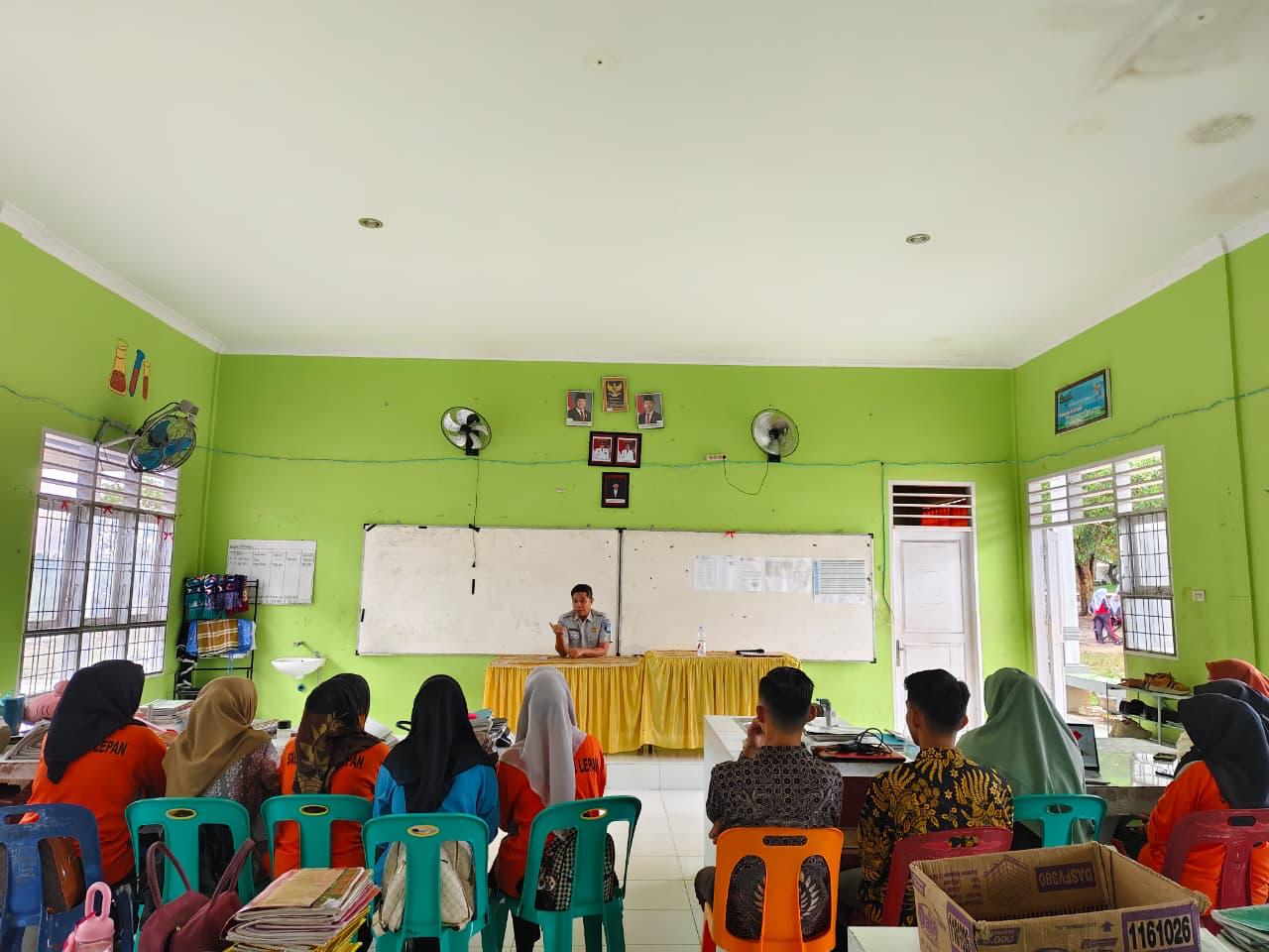 Jasa Raharja Gelar Program PPKL di SMA Negeri 1 Sei Lepan, Ajak Guru Jadi Pelopor Keselamatan Berlalu Lintas