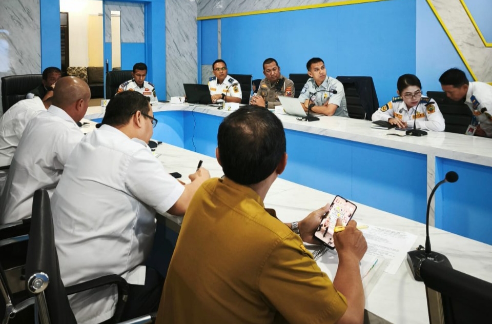 Rapat Koordinasi LLAJ Sumatera Utara Untuk Persiapan Menjelang Hari Raya Natal 2025 Dan Tahun Baru 2026