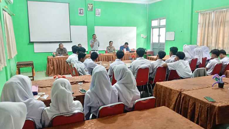 Jasa Raharja Gelar Program “Pengajar Peduli Keselamatan Lalu Lintas” di SMK Musda Kec Perbaungan