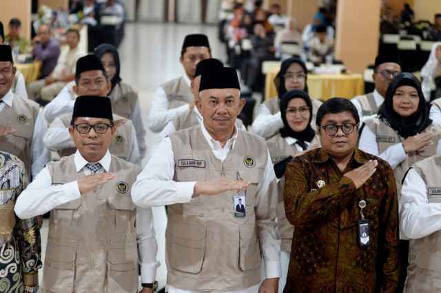 Menteri Haji dan Umrah Lantik Pj Sekdaprov Sumut Jadi Koordinator PPIH Embarkasi Medan