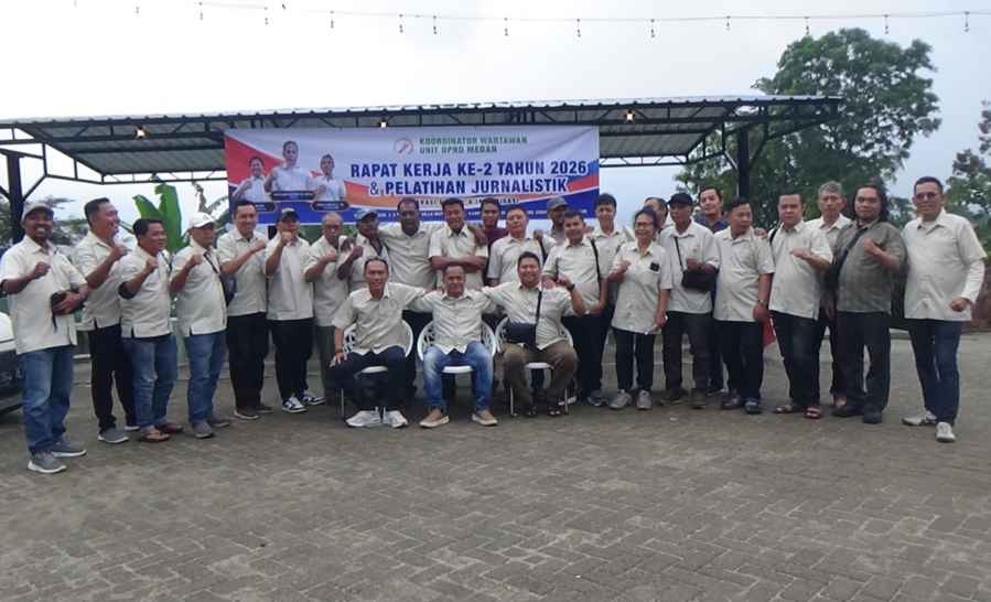 Koordinator Wartawan DPRD Medan Gelar Raker II di Simalungun, Said Ilham : Jaga Kekompakan dan Profesionalitas