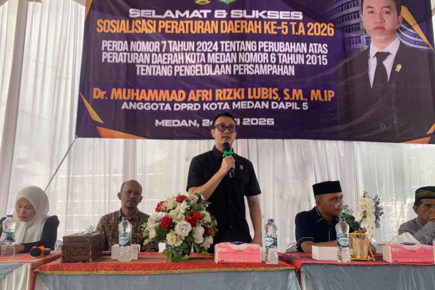 Pengelolaan Sampah di Medan Tuntungan Jadi Sorotan, Rizki Lubis Minta Warga Disiplin Bayar Retribusi
