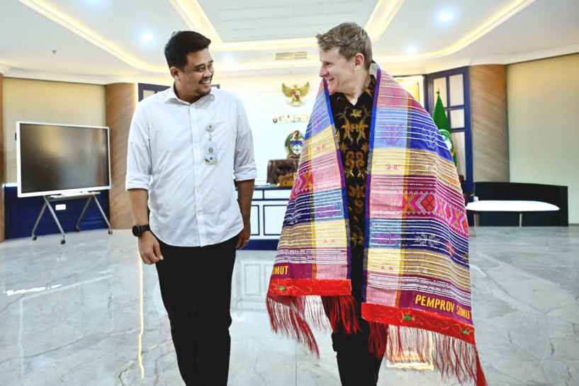 Gubernur Bobby Nasution Promosikan Sumut ke Dubes Australia sebagai Gerbang Investasi Indonesia Barat
