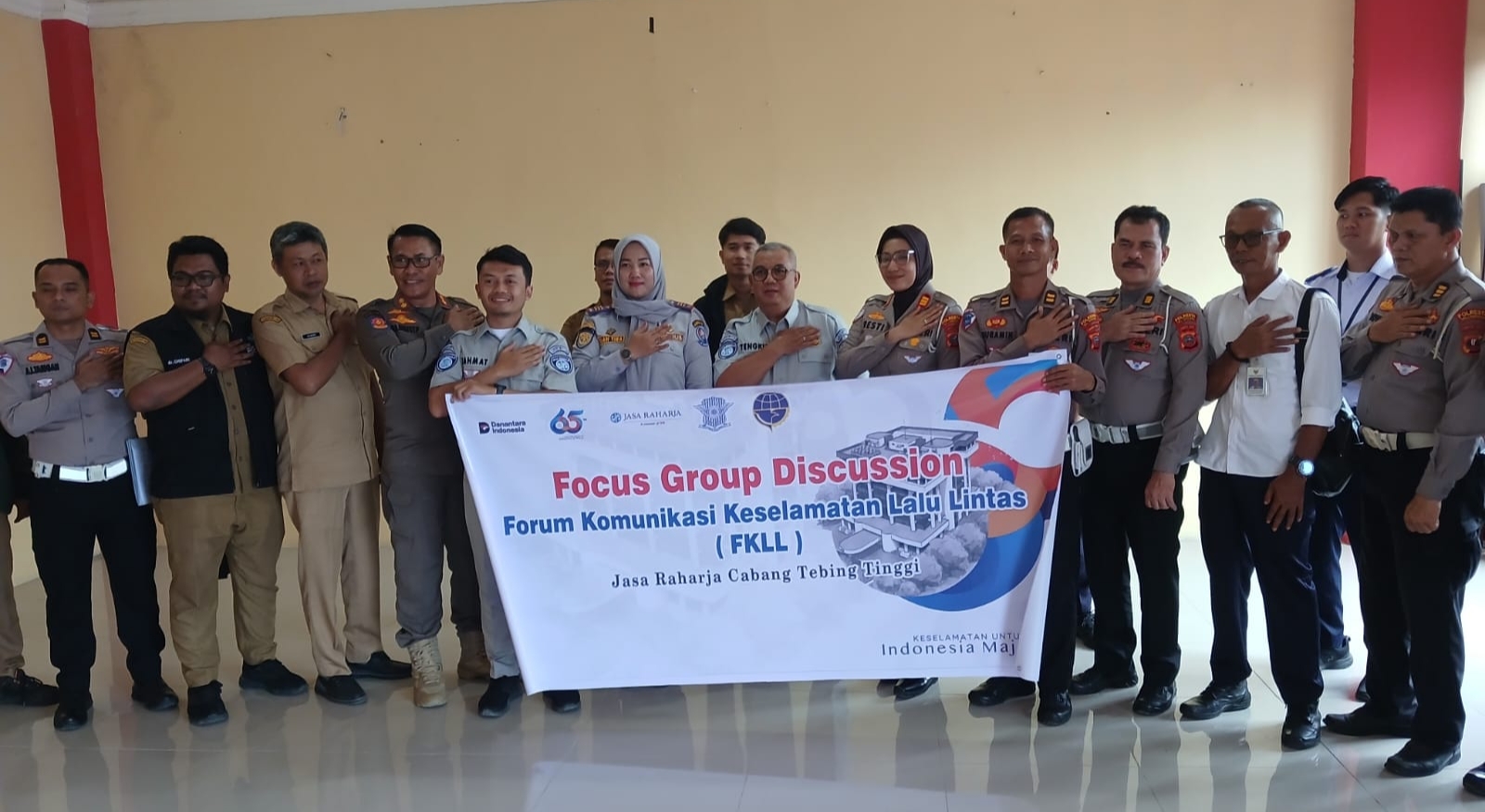 Jasa Raharja Tebing Tinggi Melakukan Rapat Program Keselamatan Lalu Lintas, Tekan Angka Kecelakaan Tahun 2026