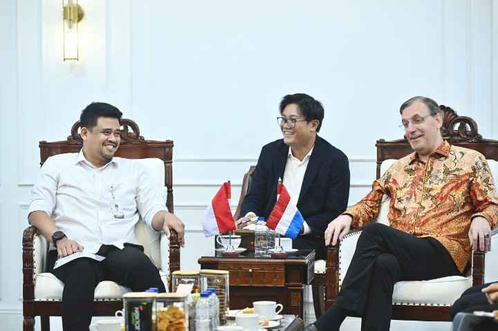 Bobby Nasution Fokus Kerja Sama Ketahanan Pangan dan Energi dengan Belanda
