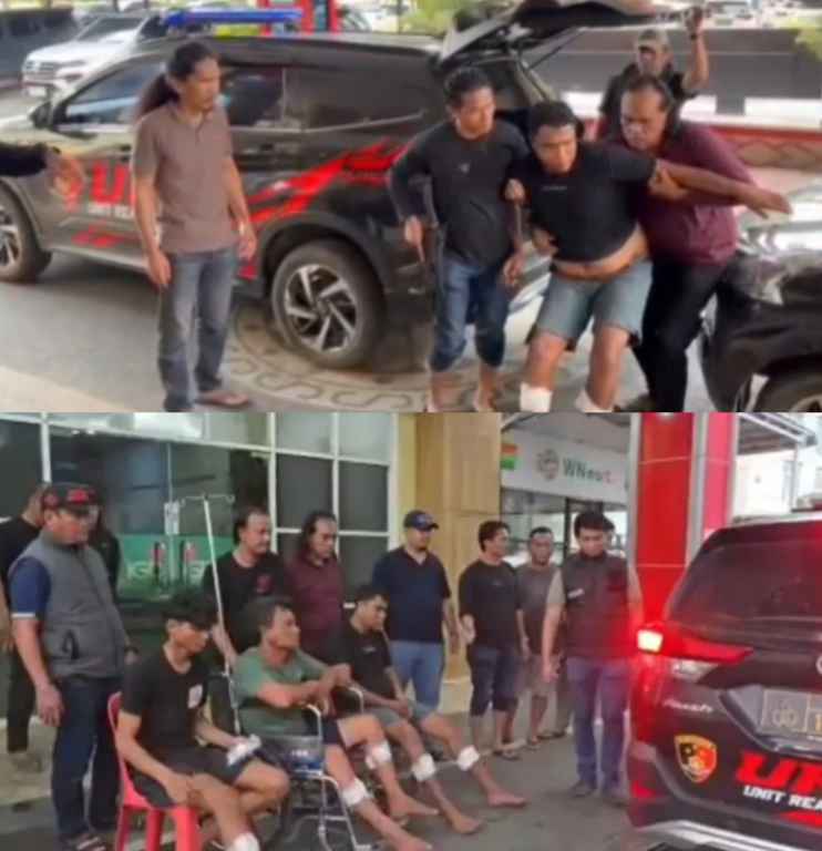 Polda Sumut Gerebek Markas Begal Geng Motor di Marelan, 8 Pelaku Ditangkap dan 3 Ditembak