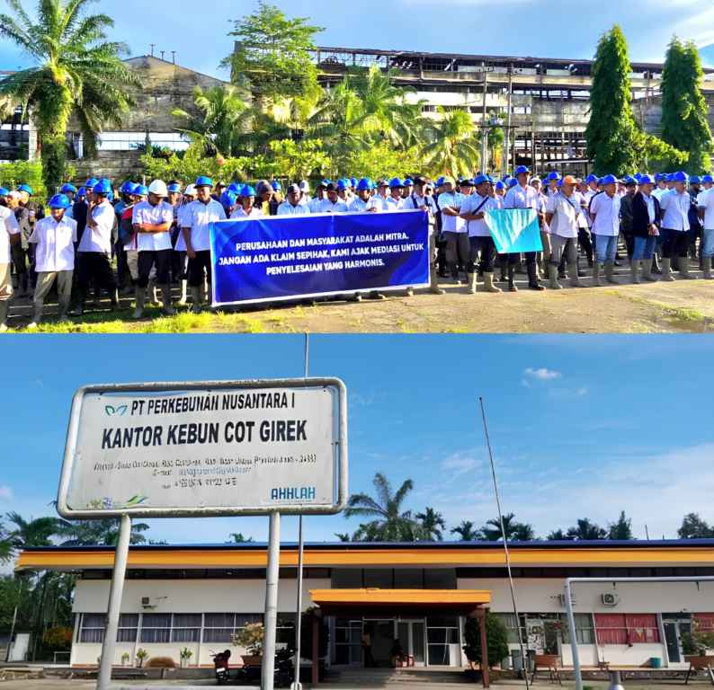 Kebun PTPN Cot Girek Diokupasi dan Dijarah: Pekerja Menderita Negara Rugi Miliaran