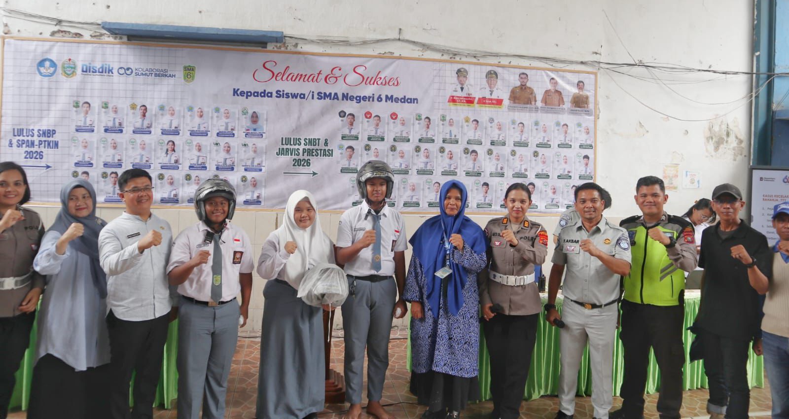Jasa Raharja Gelar Safety Campaign di SMA Negeri 6 Medan, Tingkatkan Kesadaran Pelajar akan Keselamatan Berkendara