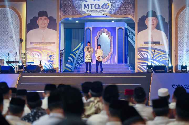 MTQ ke-40 Sumut Resmi Dibuka, Bobby Nasution Ajak Implementasikan Nilai Alquran dalam Pembangunan