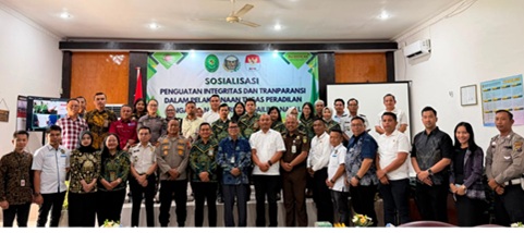 Sosialisasi Integritas, PN Madina Undang Komisi Yudisial dan KPK