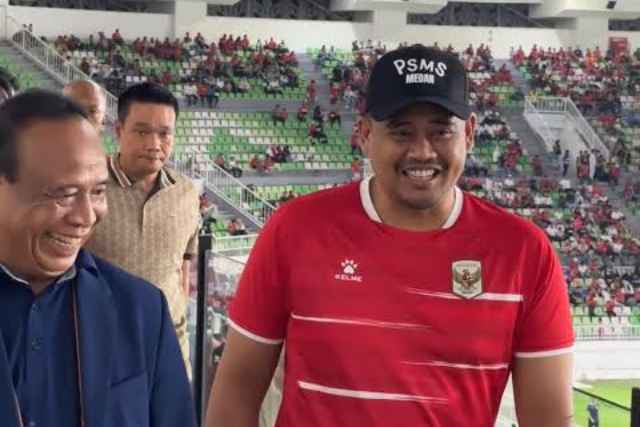Timnas Menang Dua Laga Beruntun, Bobby Nasution: Semangat Terus, Kalau Orang Medan Bilang Ribak Sude