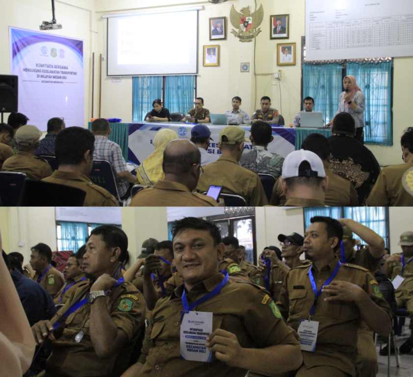 Jasa Raharja Gelar Kegiatan Program Intensifikasi Keselamatan Transportasi Berbasis Domisili Korban melalui Pemberdayaan Aparatur Kecamatan Medan Deli