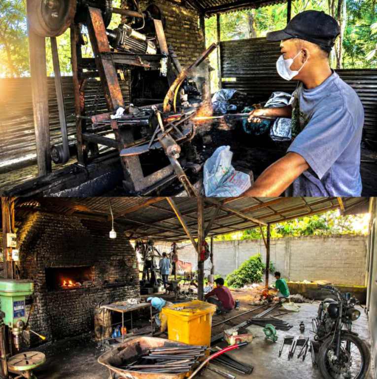 Dari Bengkel Desa ke Rantai Pasok Sawit, PTPN IV PalmCo Naikkan Kelas IKM Pandai Besi