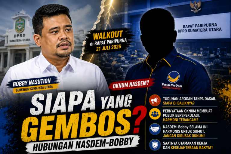 Siapa Yang Gembosi Hubungan NasDem-Bobby?