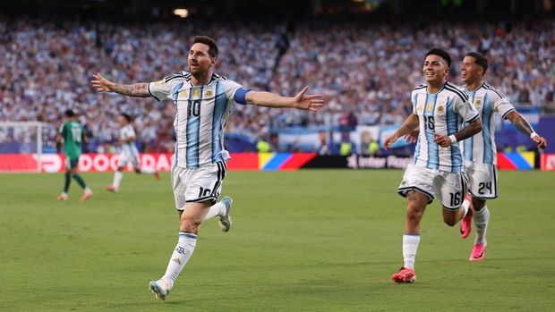 Hasil Argentina vs Aljazair 3-0: Messi Hattrick di Piala Dunia 2026