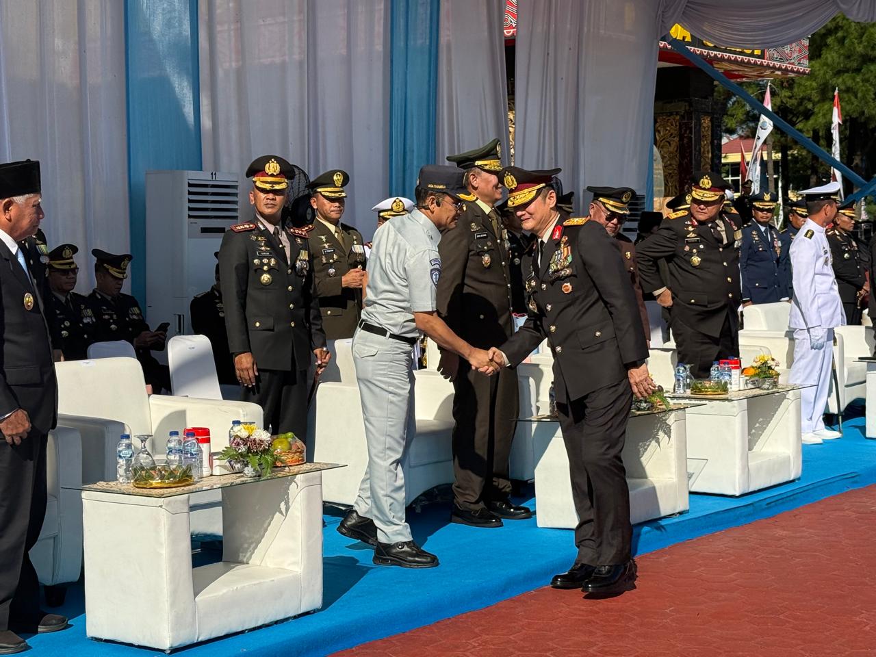 Jasa Raharja Sumatera Utara Hadiri Upacara dan Syukuran Hari Bhayangkara ke-80, Perkuat Sinergi Bersama Polri untuk Keselamatan Masyarakat